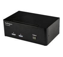 Startech 2-Port DisplayPort KVM Switch - Dual-Monitor - 4K 60 - with Audio & USB Peripheral Support - DP 1.2 - USB Hub (SV231DPDDUA2) - KVM / audio / USB switch - 2 ports SV231DPDDUA2