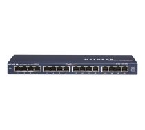 NETGEAR GS116 16 Port Gigabit Desktop Switch - switch - 16 ports (GS116GE NETGEAR)