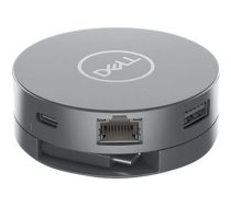 Dell 6-in-1 Multiport Adapter DA305 - docking station - USB-C - HDMI, DP, USB-C - 1GbE 470-AFJI