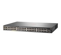 HPE Aruba 2930F 48G PoE+ 4SFP+ - switch - 48 ports - Managed - rack-mountable JL256A