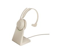 Jabra Evolve2 65 MS Mono - headset - with charging stand 26599-899-888