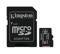 Kingston Canvas Select Plus - flash memory card - 64 GB - microSDXC UHS-I SDCS2/64GB