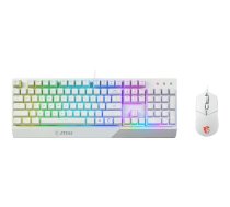 MSI Vigor GK30 combo - keyboard and mouse set - white Input Device S11-04US319-CLA
