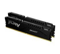 Kingston FURY Beast - DDR5 - kit - 16 GB: 2 x 8 GB - DIMM 288-pin - 5600 MHz / PC5-44800 - unbuffered KF556C40BBK2-16