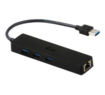 i-Tec USB 3.0 Slim HUB 3 Port + Gigabit Ethernet Adapter - hub - 3 ports (U3GL3SLIM i-Tec)