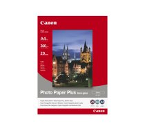 Canon Photo Paper Plus SG-201 - photo paper - semi-glossy satin - 5 sheet(s) - 100 x 150 mm - 260 g/m² 1686B072