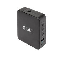 Club 3D CAC-1917 power adapter - GaN technology - USB, 3 x USB-C - 140 Watt CAC-1917