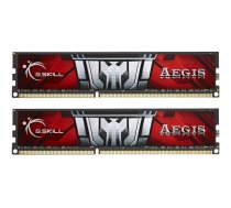G.Skill AEGIS F3-1600C11D-8GIS - DDR3 - kit - 8 GB: 2 x 4 GB - DIMM 240-pin - 1600 MHz / PC3-12800 - unbuffered F3-1600C11D-8GIS