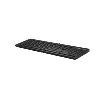 HP 125 G2 - keyboard - 100% full size - Russian - black Input Device AY2Y7AA#ACB
