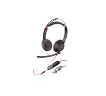 HP Poly Blackwire 5220 - headset - USB-C, 3.5 mm jack 8X231A6