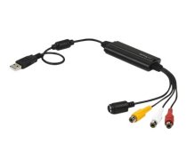 StarTech USB Video Capture Adapter Cable, S-Video/Composite to USB 2.0 SD Video Capture Device Cable, TWAIN Support, Analog to Digital Converter for Media Storage, For Windows Only - SD Video Capture Cable (SVID2USB232) - video capture adapter - USB 2.0 SVID2USB232