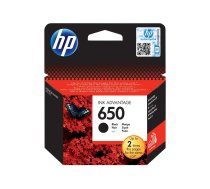 HP 650 - black - original - ink cartridge CZ101AE#BHK