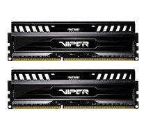 Patriot Extreme Performance Viper 3 Series Black Mamba Edition - DDR3 - kit - 16 GB: 2 x 8 GB - DIMM 240-pin - 1600 MHz / PC3-12800 - unbuffered PV316G160C9K