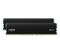 Crucial - DDR4 - kit - 64 GB: 2 x 32 GB - DIMM 288-pin - 3200 MHz / PC4-25600 - unbuffered CP2K32G4DFRA32A