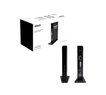 Club 3D SenseVision USB 3.0 Dual Display Docking Station - docking station - USB - DVI, HDMI CSV-3242HD