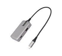 Startech USB C Multiport Adapter, USB-C to 4K 60Hz HDMI 2.0, 100W Power Delivery Pass-through (PD 3.0), 3-Port 10Gbps USB Hub, USB Type-C Mini Dock, 10" (25cm) Cable - Portable Docking Station for Laptops - docking station - USB-C - HDMI - TAA Compliant DKT31CHPD3