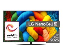 LG 75NANO81A3A Nano81 Series - 75" LED-backlit LCD TV - 4K 75NANO81A3A