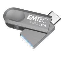 EMTEC Dual D280 - USB flash drive - 64 GB ECMMD64GD283