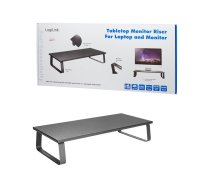 LogiLink Monitor Riser stand - for LCD display / notebook - black (BP0065 2direct)