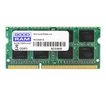 GOODRAM - DDR3 - module - 8 GB - SO-DIMM 204-pin - 1600 MHz / PC3-12800 - unbuffered GR1600S364L11/8G