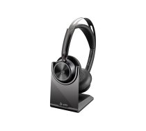 HP Poly Voyager Focus 2 - headset - USB-C via Bluetooth adapter, USB-A via Bluetooth adapter 9T9J6AA