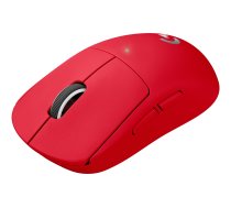 Logitech G PRO X SUPERLIGHT - mouse - 2.4 GHz - red 910-006785