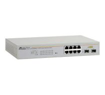 Allied Telesis AT GS950/8 WebSmart Switch - switch - 8 ports - Managed (AT-GS950/8-50 Allied Telesis)