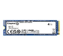Kingston NV3 - SSD - 4 TB - PCIe 4.0 x4 (NVMe) SNV3S/4000G