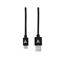 V7 - USB-C cable - 24 pin USB-C to USB - 1 m (V7U2C-1M-BLK-1E V7)