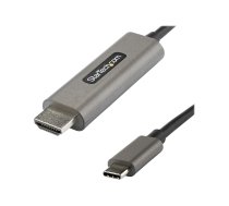Startech 3ft (1m) USB C to HDMI Cable 4K 60Hz with HDR10, Ultra HD USB Type-C to 4K HDMI 2.0b Video Adapter Cable, USB-C to HDMI HDR Monitor/Display Converter, DP 1.4 Alt Mode HBR3 - Thunderbolt 3 Compatible (CDP2HDMM1MH) - adapter cable - HDMI / USB - 1 CDP2HDMM1MH