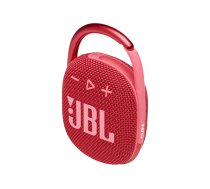 JBL Clip 4 - speaker - for portable use - wireless (JBLCLIP4RED Harman)