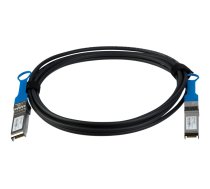 Startech HPE J9283B Compatible 3m 10G SFP+ to SFP+ DAC Twinax, 10 GbE SFP+ Copper DAC 10 Gbps Low Power Passive Mini GBIC/Transceiver Module DAC Firepower 1040, 10 Gbps SFP+ Cable - Lifetime Warranty (J9283BST) - 10GBase direct attach cable - 3 m - black J9283BST
