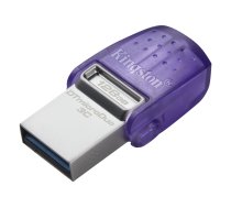 Kingston DataTraveler microDuo 3C - USB flash drive - 128 GB DTDUO3CG3/128GB
