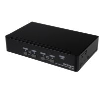Startech 4 Port DisplayPort KVM Switch w/ Audio - USB, Keyboard, Video, Mouse, Computer Switch Box for 2560x1600 DP Monitor (SV431DPUA) - KVM / audio / USB switch - 4 ports SV431DPUA