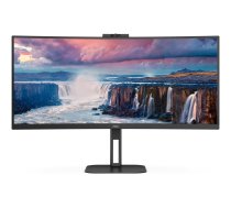 AOC Value-line CU34V5CW/BK - V5 series - LED monitor - curved - 34" - HDR CU34V5CW/BK