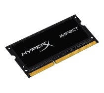 HyperX Impact Black Series - DDR3L - module - 4 GB - SO-DIMM 204-pin - 1600 MHz / PC3L-12800 - unbuffered HX316LS9IB/4