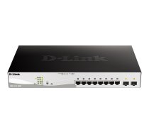 D-Link DGS 1210-10MP - switch - 10 ports - smart - rack-mountable (DGS-1210-10MP/E D-Link)