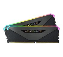 CORSAIR Vengeance RGB RT - DDR4 - kit - 16 GB: 2 x 8 GB - DIMM 288-pin - 3600 MHz / PC4-28800 - unbuffered (CMN16GX4M2Z3600C18 CORSAIR)