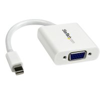 StarTech Mini DisplayPort to VGA Adapter - White - 1080p - Thunderbolt to VGA Monitor Adapter - Mini DP to VGA Converter (MDP2VGAW) - video converter - white MDP2VGAW