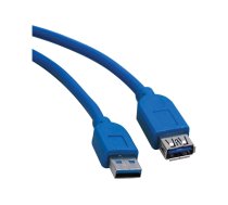 Eaton Tripp Lite Series USB 3.0 SuperSpeed Extension Cable (A M/F), Blue, 6 ft. (1.83 m) - USB extension cable - USB Type A to USB Type A - 1.8 m U324-006