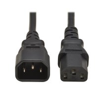 Eaton Tripp Lite Series PDU Power Cord, C13 to C14 - 10A, 250V, H05VV-F, 2 m (6.6 ft.), Black - power cable - power IEC 60320 C13 to IEC 60320 C14 - 2 m P004-02M-EU