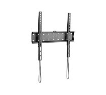 Gembird WM-55F-02 mounting kit - fixed - for flat panel - 40 kg - fine texture black (WM-55F-02 Gembird)