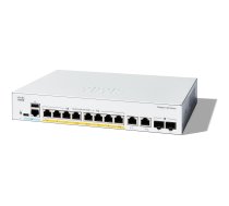 Cisco Catalyst 1200-8FP-2G - switch - 8 ports - smart - rack-mountable C1200-8FP-2G