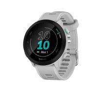 Garmin Forerunner 55 - white - sport watch with band - white 010-02562-11
