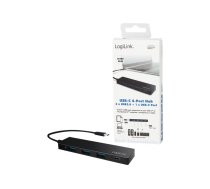 LogiLink Ultra-slim USB-C 3.1 hub - hub - 4 ports UA0311