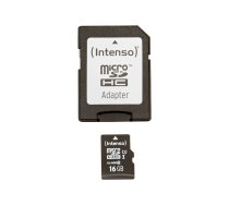 Intenso Premium - flash memory card - 16 GB - microSDHC UHS-I (3423470 Intenso)