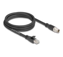 Delock network adapter cable - 2 m - black 80579