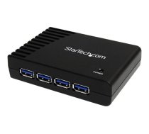 Startech 4-Port USB 3.0 SuperSpeed Hub with Power Adapter - Portable Multiport USB-A Dock IT Pro - USB Port Expansion Hub for PC/Mac (ST4300USB3) - hub - 4 ports ST4300USB3EU