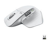 Logitech MX Master 3S Performance Wireless Mouse - mouse - Bluetooth, 2.4 GHz - pale 910-006558