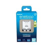 Panasonic eneloop Basic BQ-CC50 battery charger - 2 x AA type - NiMH - Europlug (K-KJ50MCD20E Panasonic)